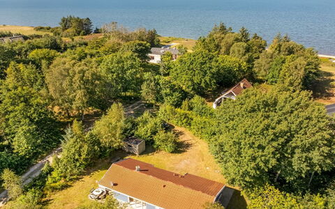 Elizabeth - 150M to the Fjord: Building, House, Residential Area, Home, Shrub, Roof, Cottage, Estate, Garden