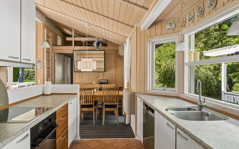 Erko - 575M from the Sea: Wood, Kitchen, Interior Design, Ceiling, Countertop, Flooring, Floor, Home, Major Appliance, Cabinetry