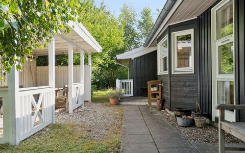 Erko - 575M from the Sea: Cottage, Backyard, Yard, Garden Buildings, Shed, Siding, Outdoor Furniture, Log Cabin, Outdoor Structure, Shack