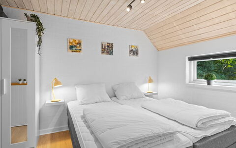 Erle - 830M from the Sea: Bed, Bedroom, Interior Design, Wall, Flooring, Wood, Floor, Ceiling, Bedding, Bed Sheet