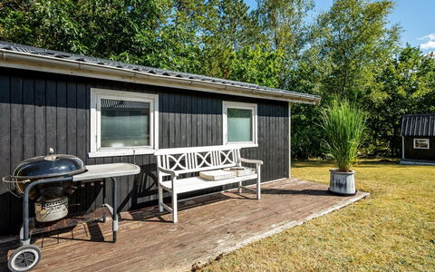 Lillebror - 7Km from the Sea: Cottage, Backyard, Yard, Garden Buildings, Shed, Siding, Outdoor Furniture, Log Cabin, Outdoor Structure, Shack