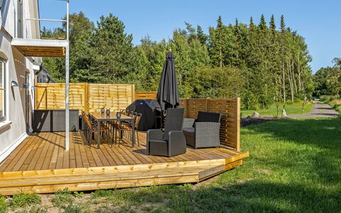 Wolter - 1.7Km from the Sea: Wood, Hardwood, Porch, Deck, Plank, Wood Stain, Wood Flooring, Outdoor Furniture, Shade, Handrail