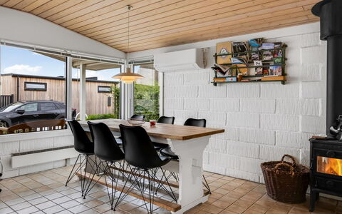 Gudmund - 50M from the Sea: Roof, House, Home, Cottage, Siding, Estate, Driveway, Garden Buildings, Yard, Shed