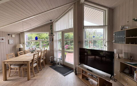 Rikhard - 175M to the Fjord: Blue, Swimming Pool, Furniture, Outdoor Furniture, Resort, Chair, Shade, Eco Hotel, Flowerpot