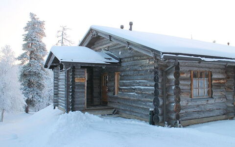 Sokosti - Puilakka 1: Wood, Snow, Winter, Cottage, Freezing, Home, Log Cabin, Larch, Siding