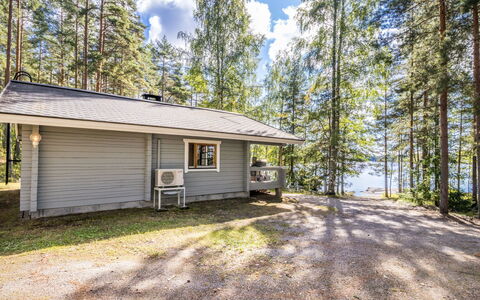Riihiranta: Cottage, Woodland, Larch, Siding, Log Cabin, Garden Buildings, Pine Family