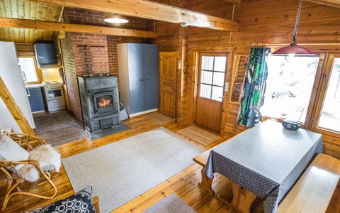 Riihiranta: Wood, Cottage, Ceiling, House, Floor, Home, Hardwood, Log Cabin, Flooring, Furniture