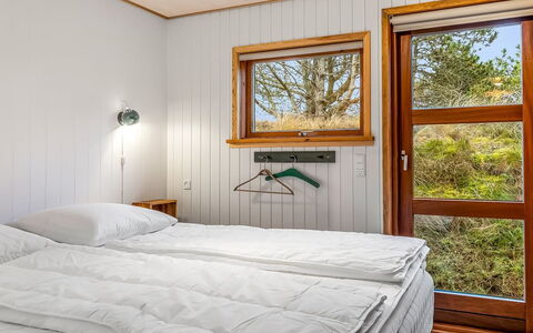 Anneka - 750M from the Sea: Interior Design, Wood, Ceiling, Flooring, Floor, Bedroom, Room, Bed, Bed Frame, Hardwood