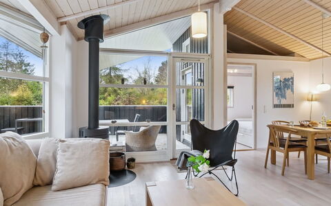 Angelika - 1.3Km from the Sea: Interior Design, Flooring, Wood, Ceiling, Floor, Furniture, Living Room, Home, Couch, Wood Flooring