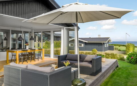 Hubertina - 75M from the Sea: Roof, House, Home, Cottage, Door, Siding, Deck, Porch, Plank, Hardwood