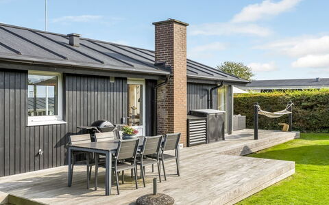 Hubertina - 75M from the Sea: Roof, House, Home, Cottage, Door, Siding, Deck, Porch, Plank, Hardwood