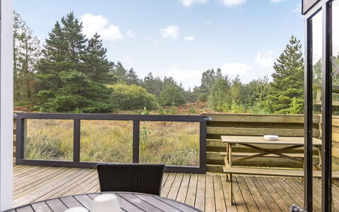 Tole - 2Km from the Sea: Wood, Hardwood, Deck, Wood Stain, Wood Flooring, Porch, Plank, Balcony, Handrail, Shade