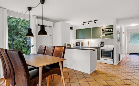 Ilsebet - 30Km from the Sea: Furniture, Interior Design, Flooring, Light Fixture, Kitchen, Floor, Ceiling, Wood, Countertop, Cabinetry