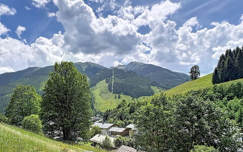 Saalbach-Hinterglemm 107: Mountainous Landforms, Mountain, Tree, Green, Hill, Nature, Natural Landscape, Highland, Mountain Range, Landscape