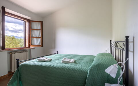 Oliveto Del Cantarello: Interior Design, Wall, Bedroom, Furniture, Bed, Wood, Bed Sheet, Flooring, Bedding, Ceiling