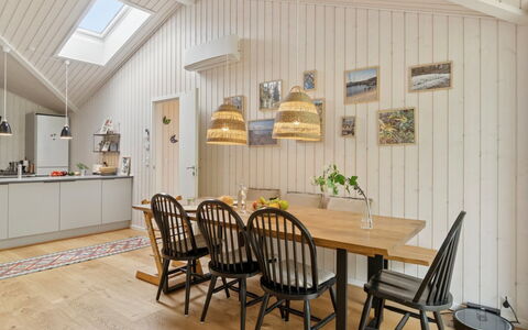 Ovine - 1.2Km to the Fjord: Wood, Furniture, Apartment, Room, Ceiling, Wood Stain, Chair, Hardwood, Varnish, Lumber