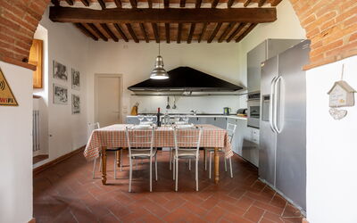 Maria Gabriella Home: Furniture, Interior Design, Flooring, Kitchen, Wood, Ceiling, Floor, Countertop, Kitchen Appliance, Chair