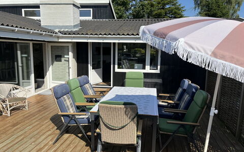 Effy - 600M from the Sea: Roof, House, Home, Cottage, Door, Siding, Deck, Porch, Plank, Hardwood