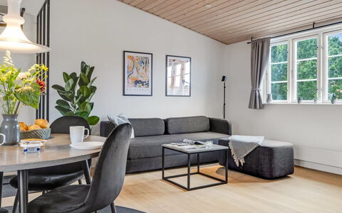 Edel - 250M from the Sea: Furniture, Interior Design, Couch, Flooring, Wall, Living Room, Floor, Wood, Ceiling, Table