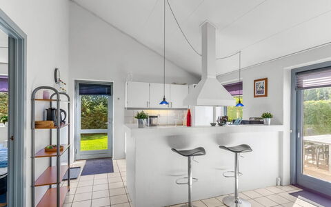 Mainio - 800M from the Sea: Interior Design, Flooring, Furniture, Kitchen, Ceiling, Floor, Light Fixture, Chair, Home, Lighting