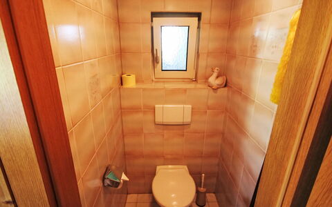 Gortipohl 620: Toilet Seat, Flooring, Toilet, Bathroom, Floor, Plumbing Fixture, Plumbing, Wood Stain, Ceramic, Tile