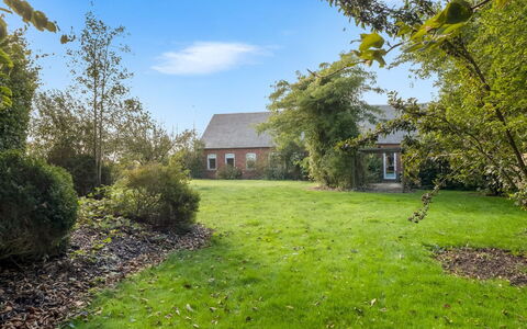 Nette - 2Km to the Fjord: Cottage, Backyard, Yard, Garden Buildings, Shed, Siding, Outdoor Furniture, Log Cabin, Outdoor Structure, Shack