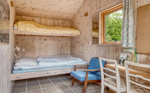 Ingamaj - 4Km from the Sea: Wood, Bedroom, Ceiling, Floor, Interior Design, Flooring, Home, Furniture, Bed, Wood Stain