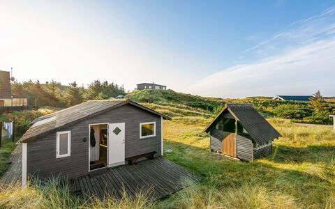 Acucena - 500M from the Sea: Cottage, Backyard, Yard, Garden Buildings, Shed, Siding, Outdoor Furniture, Log Cabin, Outdoor Structure, Shack