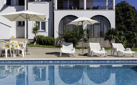 Meri: Furniture, Swimming Pool, Resort, Outdoor Furniture, Estate, Chair, Villa, Hotel, Shade, Eco Hotel