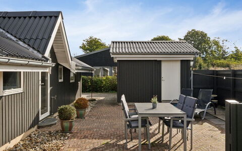Hannah - 200M from the Sea: House, Home, Door, Roof, Cottage, Estate, Garden, Shade, Siding, Yard