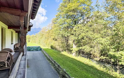 Oberndorf in Tirol 649: Rural Area, Cottage, Garden, Walkway, Landscaping, Shade, Yard, Path, Shadow, Stock Photography