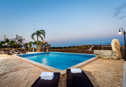 Villa La Musa: Blue, Swimming Pool, Resort, Outdoor Furniture, Eco Hotel, Hotel, Villa, Sunlounger, Resort Town, Umbrella