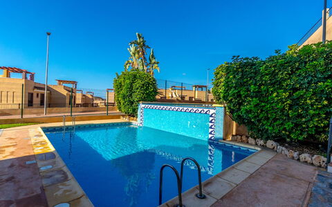 Collados Zieschang: Blue, Swimming Pool, Composite Material, Resort, Water Feature, Shade, Thermae, Hotel, Leisure Centre, Estate
