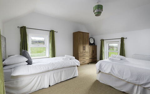 Rhea Holiday Home Bantry: Interior Design, Flooring, Ceiling, Bed, Furniture, Floor, Bedroom, Home, Bedding, Room