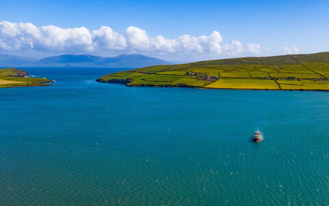 Dingle Cy (Tr4) - 3 Bed No 2: Blue, Water, Water Resources, Body Of Water, Horizon, Waterway, Coastal And Oceanic Landforms, Boat, Lake, Sea