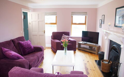 Dingle Cy (Tr4) - 3 Bed No 12: Furniture, Interior Design, Flooring, Floor, Wood, Couch, Room, Living Room, Ceiling, Home