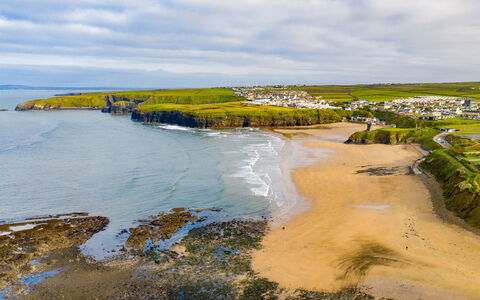 Ballybunion(Tr4) Hc No 7: Coast, Coastal And Oceanic Landforms, Shore, Sea, Beach, Headland, Bay, Ocean, Tropics, Wind Wave