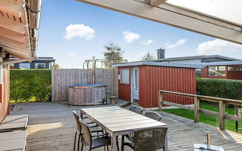 Ali - 500M from the Sea: Cottage, Backyard, Yard, Garden Buildings, Shed, Siding, Outdoor Furniture, Log Cabin, Outdoor Structure, Shack