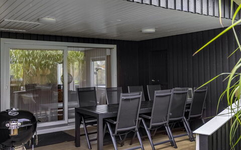 Lymke - 450M from the Sea: Home, Roof, House, Door, Cottage, Shade, Garden, Groundcover, Porch, Yard