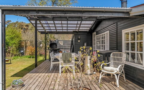 Kamilla - from the Sea: Porch, Home, Roof, Garden, Cottage, Door, Deck, Yard, Backyard, Shade