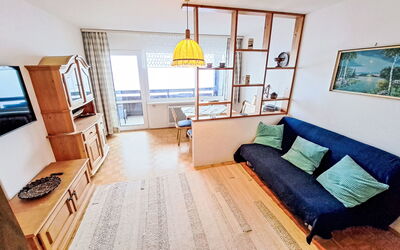 Urban & Florian 100.3: Flooring, Interior Design, Wood, Floor, Furniture, Apartment, Room, Ceiling, Wood Flooring, Living Room