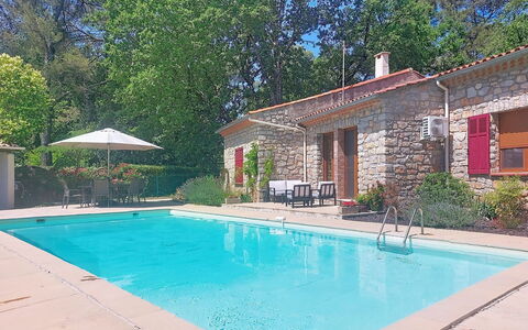 Les Pierres Fleuries: Swimming Pool, Resort, Estate, Eco Hotel, Outdoor Furniture, Hacienda, Landscaping, Backyard, Villa, Farmhouse