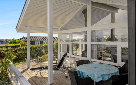 Tjarven - 350M from the Sea: Wood, Porch, Architecture, Home, Roof, House, Door, Cottage, Siding, Deck