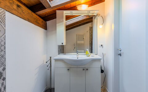Bellavista: Flooring, Plumbing Fixture, Interior Design, Floor, Wood, Ceiling, Bathroom, Tap, Plumbing, Sink