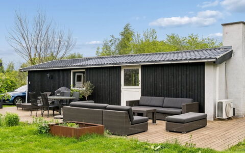Gun - 300M to the Fjord: Wood, Home, Roof, Cottage, Siding, Garden, Door, Backyard, Shade, Garden Buildings