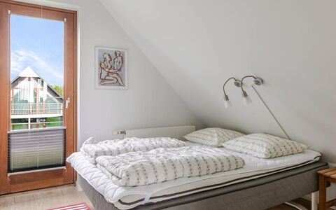 Thomine - 2.5Km from the Sea: Interior Design, Furniture, Flooring, Wood, Floor, Bedroom, Textile, Bed, Linens, Lighting
