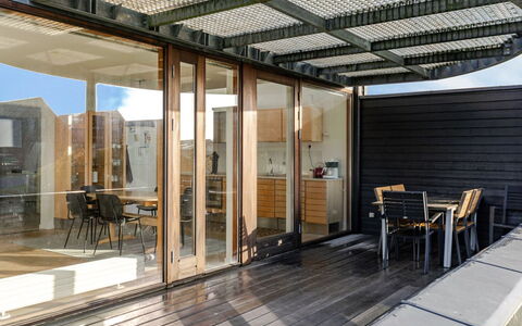 Thomine - 2.5Km from the Sea: Cottage, Backyard, Yard, Garden Buildings, Shed, Siding, Outdoor Furniture, Log Cabin, Outdoor Structure, Shack
