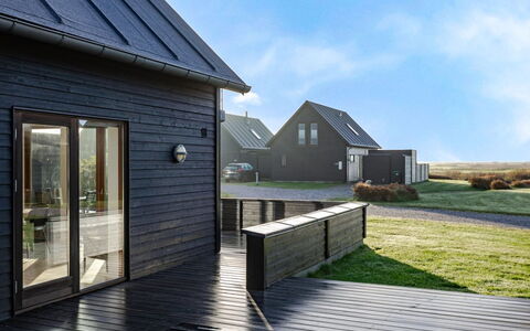 Thomine - 2.5Km from the Sea: Cottage, Backyard, Yard, Garden Buildings, Shed, Siding, Outdoor Furniture, Log Cabin, Outdoor Structure, Shack