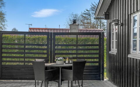 Detlef - 400M from the Sea: Cottage, Backyard, Yard, Garden Buildings, Shed, Siding, Outdoor Furniture, Log Cabin, Outdoor Structure, Shack
