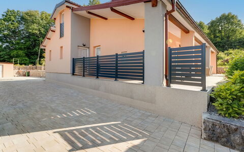 Opatija Matulji 508: Floor, Composite Material, Home, Shade, Concrete, Deck, Porch, Balcony, Design